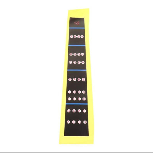 Violin Fingerboard Sticker Note Label Finger Chart Practice Beginner Parts