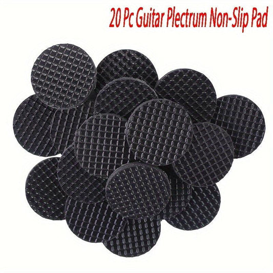 20pcs Guitar Pick Grips Non Slip Pad Durable Reusable