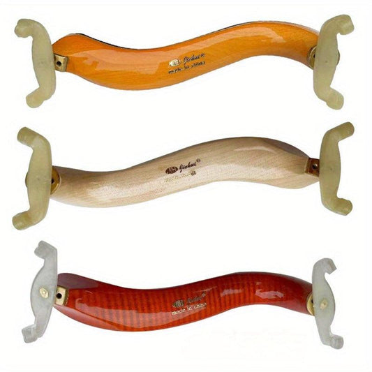 Stripes Wood Violin Shoulder Rest Adjustable Shoulder Pad
