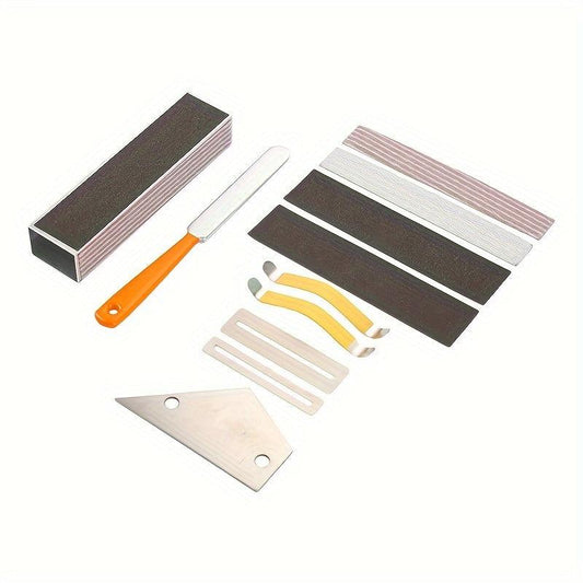 Guitar Fret Crowning File Leveling Beam Luthier Tool Set