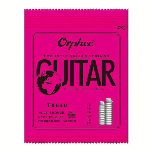 High-Quality Acoustic Guitar Strings Set