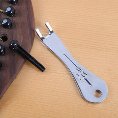 12pcs Acoustic Guitar Bridge Pins and Puller Set Easy Replacement Parts