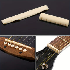 12pcs Acoustic Guitar Bridge Pins and Puller Set Easy Replacement Parts