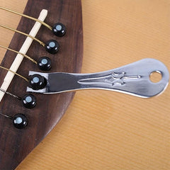 12pcs Acoustic Guitar Bridge Pins and Puller Set Easy Replacement Parts