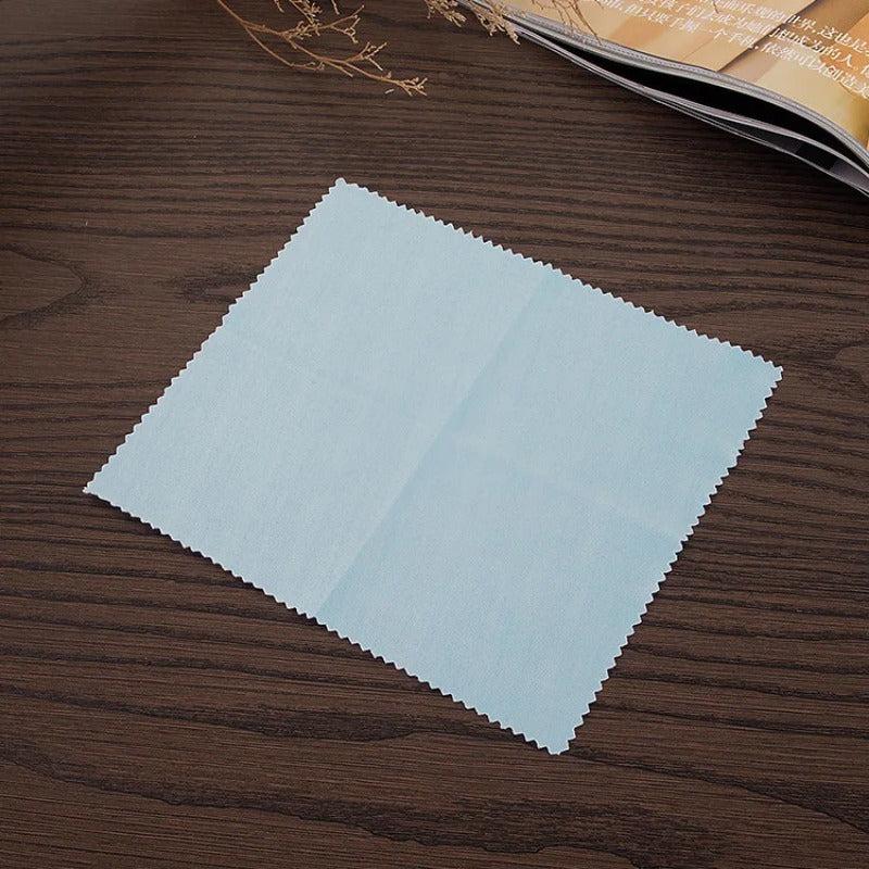 2PCS Musical Instrument Cleaning Cloth Fine Fiber Guitar Wiping Cloth