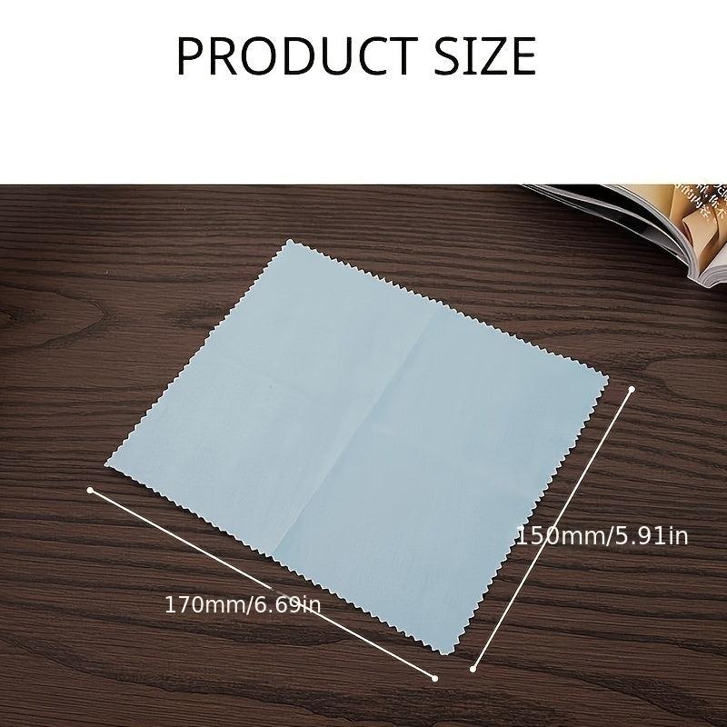 2PCS Musical Instrument Cleaning Cloth Fine Fiber Guitar Wiping Cloth