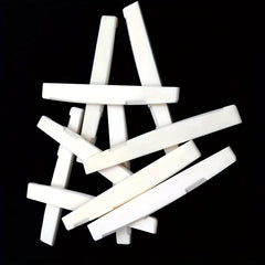 Universal Bone Bridge Saddle & Upper Lower Bone Set for Acoustic Guitar