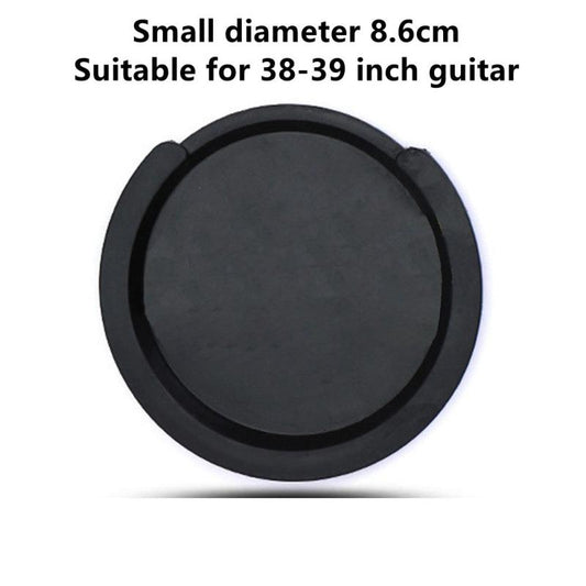 Silicone Sound Hole Cover for Guitar 2 Sizes Reduce Noise Improve Sound