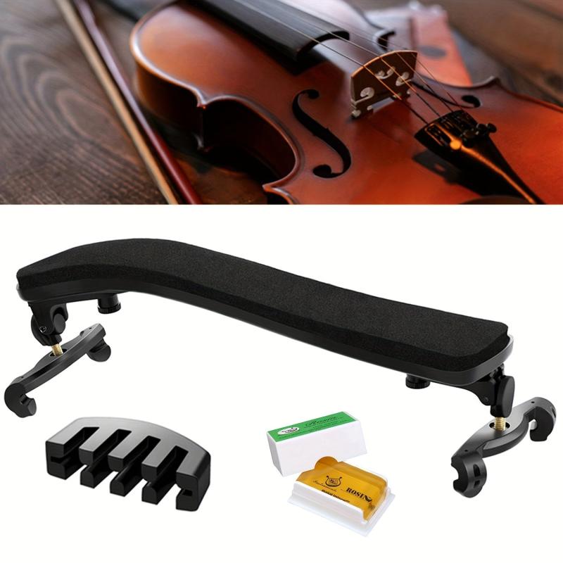 Violin Shoulder Rest 4/4 3/4 1/4 1/2 Sizes with Mute & Rosin