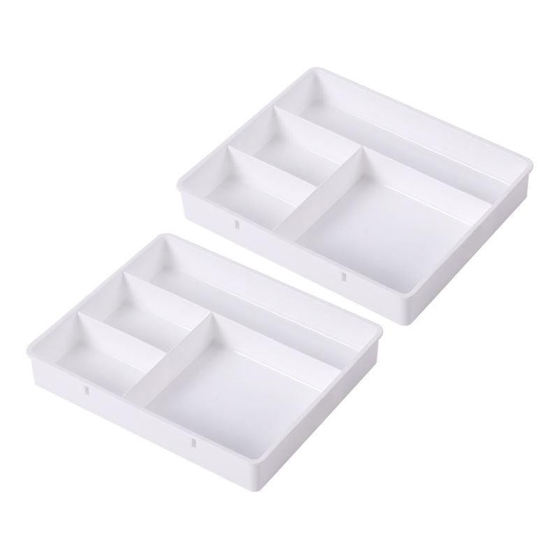 Desk Drawer Organizer Sundries Storage Box Cosmetics Makeup Home Office Divider