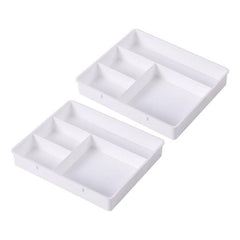 Desk Drawer Organizer Sundries Storage Box Cosmetics Makeup Home Office Divider