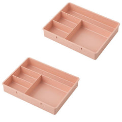 Desk Drawer Organizer Sundries Storage Box Cosmetics Makeup Home Office Divider