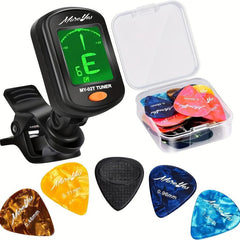 28pcs Guitar Pick Tuner Pick Thickness 1 2 0 96 0 71 0 46mm