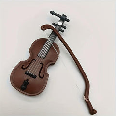 Mini Violin Props for Dollhouse Model Home Decoration