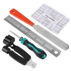 20pcs Guitar Maintenance Kit: String Winder, Ruler, Fret File