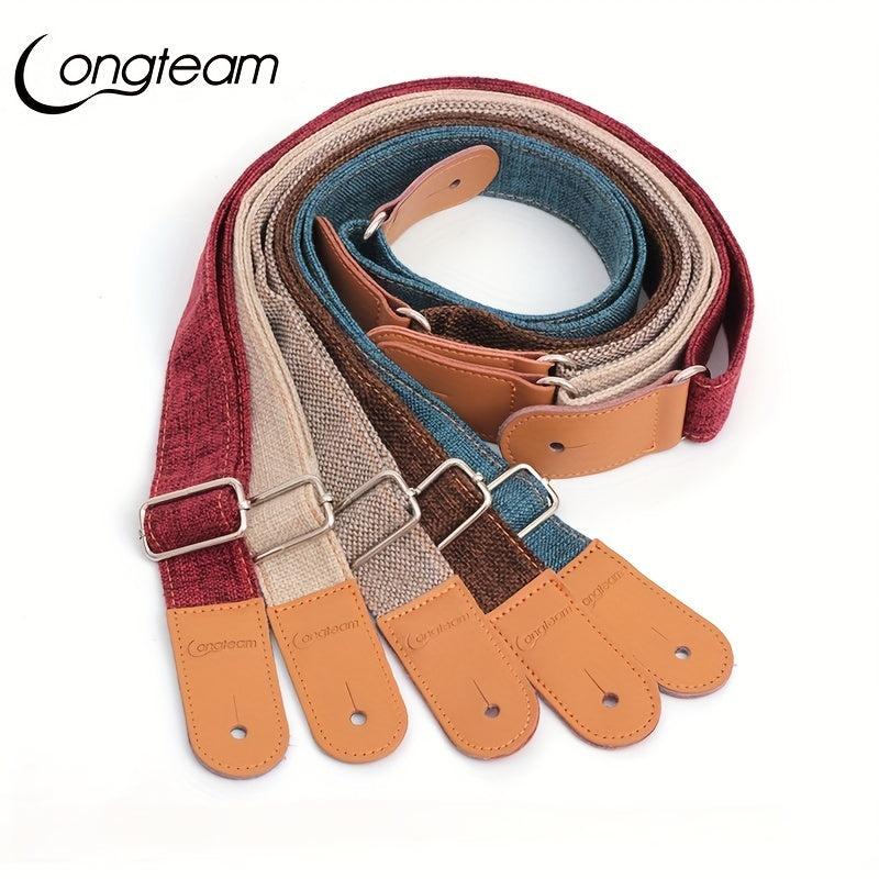 Ukulele Straps Linen Fabric Straps Tail Nail Strap