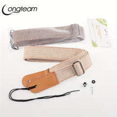 Ukulele Straps Linen Fabric Straps Tail Nail Strap