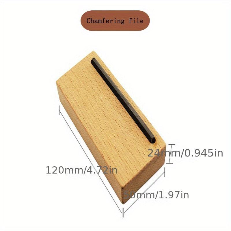 Guitar Repair Tool Grid Chamfering File for Fret Smoothing