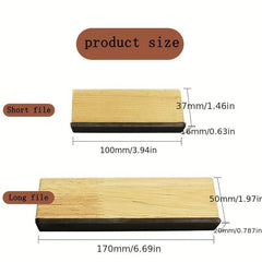 Guitar Repair Tool Grid Chamfering File for Fret Smoothing