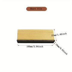 Guitar Repair Tool Grid Chamfering File for Fret Smoothing