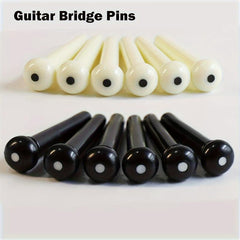 12pcs Guitar Pegs Acoustic Pins Saddle Nut Remover Tool Replacement Parts