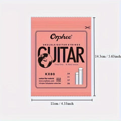 Professional Nylon Carbon Fiber Ukulele Strings Set