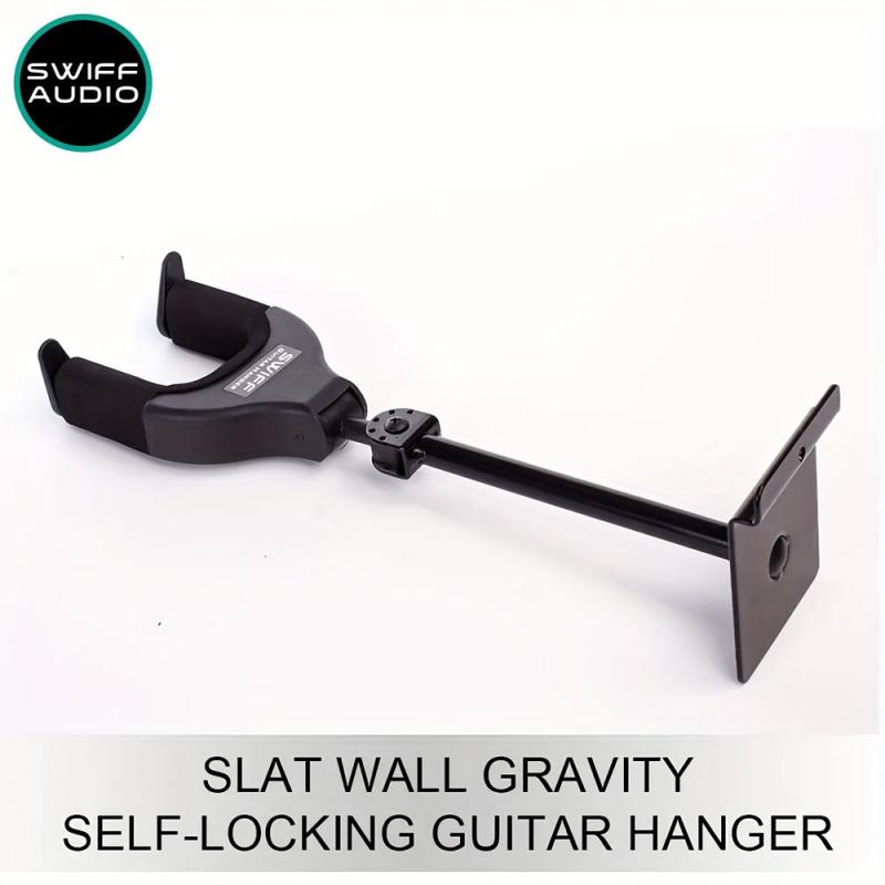 SWIFF U2 B Gravity Self Locking Guitar Hanger Metal Groove Plate