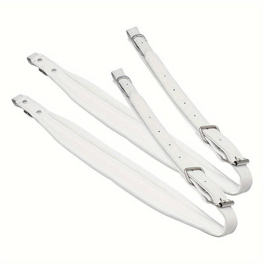 Accordion Straps Soft Padded PU Faux Leather Shoulder Harness Strap