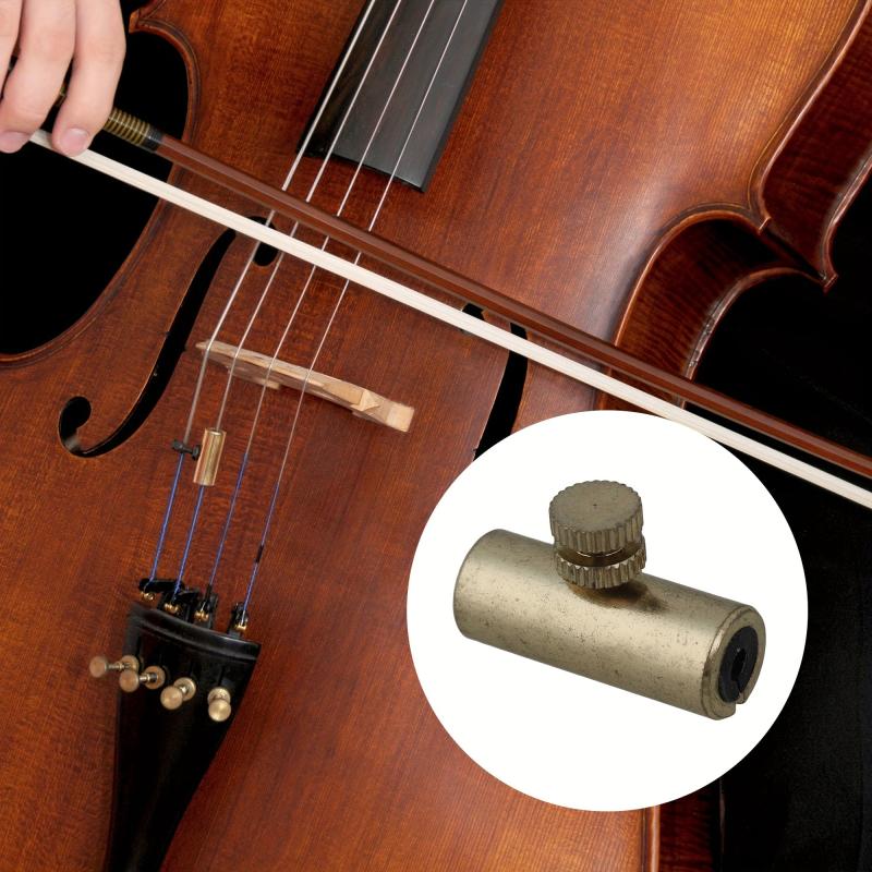 Pure Copper Violin Wolf Instrument Golden