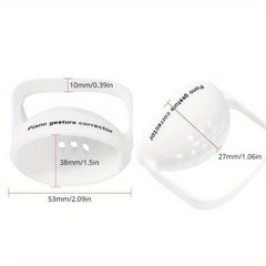 2pcs Tremolo Wearable Piano Hand Corrector Silicone Piano Hand Orthotic Device