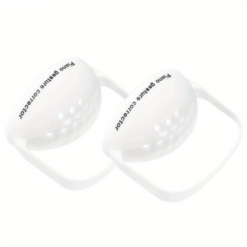 2pcs Tremolo Wearable Piano Hand Corrector Silicone Piano Hand Orthotic Device