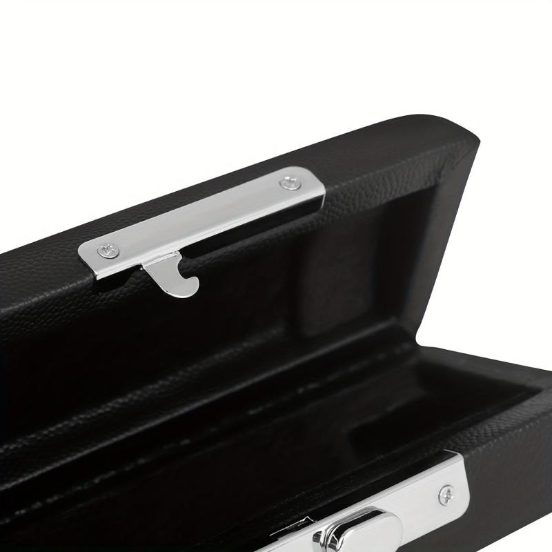 16 Hole Short Flute Storage Leather Box Empty Box