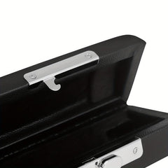 16 Hole Short Flute Storage Leather Box Empty Box
