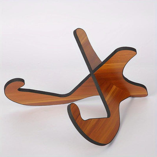 Wooden Guitar Stand for Electric & Bass Guitars