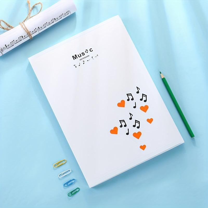 Piano Music Sheet Clip A4 Size Trifold Durable Lightweight