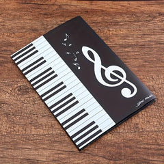 Piano Music Sheet Clip A4 Size Trifold Durable Lightweight