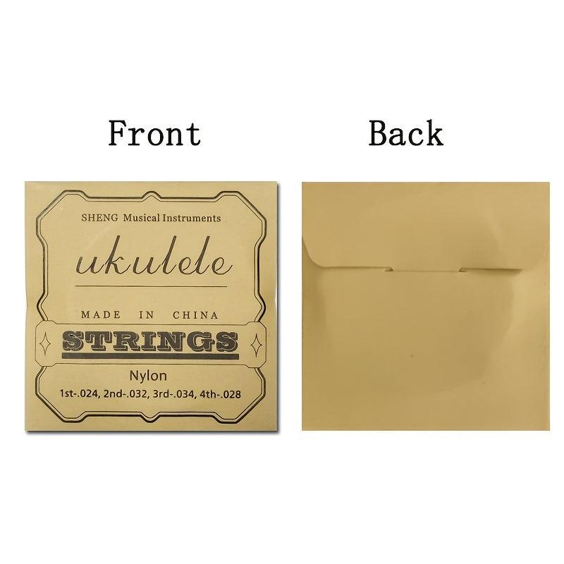 Ukulele Strings Set, Random Colors, 21/23/26 inch Pianos