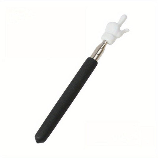 Telescopic Stainless Steel Teaching Stick - Easy Finger Reading Tool