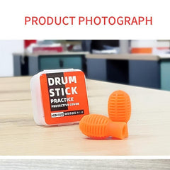 Drum Stick Cover Drum Holder Protective Matte Silicone Drum Skin Cover