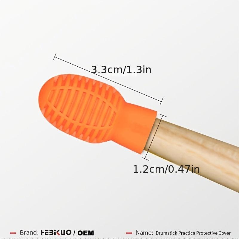 Drum Stick Cover Drum Holder Protective Matte Silicone Drum Skin Cover