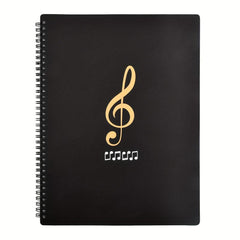 Waterproof A4 Music Folder, 60 Sleeves, Double Sided, Piano Music Holder, Gift