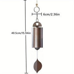 Rustic Farmhouse Wind Chimes Outdoor Bell Decor