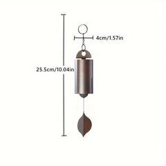 Rustic Farmhouse Wind Chimes Outdoor Bell Decor