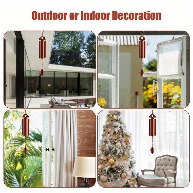 Rustic Farmhouse Wind Chimes Outdoor Bell Decor
