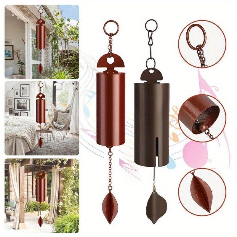 Rustic Farmhouse Wind Chimes Outdoor Bell Decor
