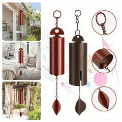 Rustic Farmhouse Wind Chimes Outdoor Bell Decor