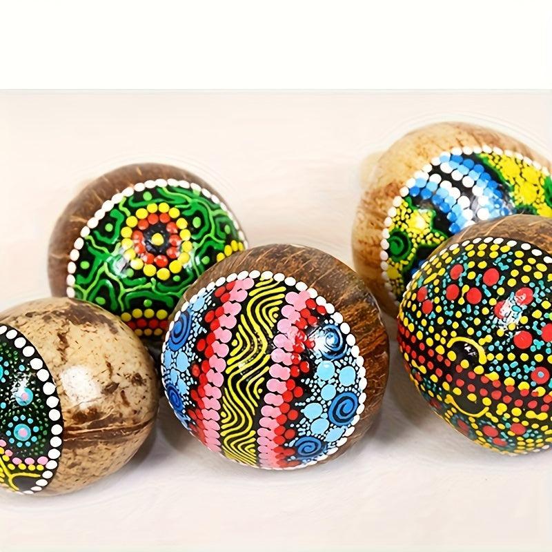 Professional Sand Ball Orff Percussion Instrument Coconut Shell Sand Hammer