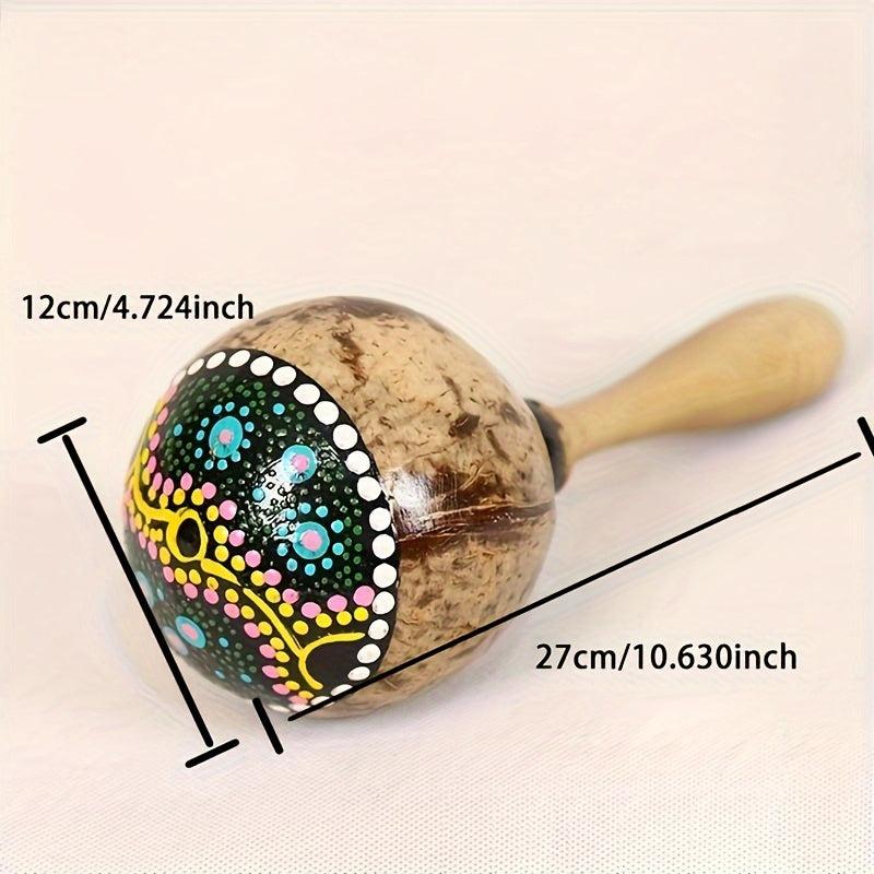 Professional Sand Ball Orff Percussion Instrument Coconut Shell Sand Hammer