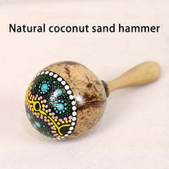 Professional Sand Ball Orff Percussion Instrument Coconut Shell Sand Hammer
