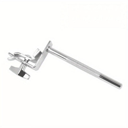 Adjustable Drum Cowbell Bracket with Rubber Pad for Percussion Setup
